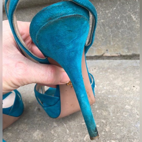 Prada Beautiful Platform High Heels Euro Size 38 / US 7.5 - Picture 12 of 16